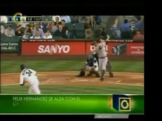 Féliz Hernández, reciente ganador del premio Cy Young, decla