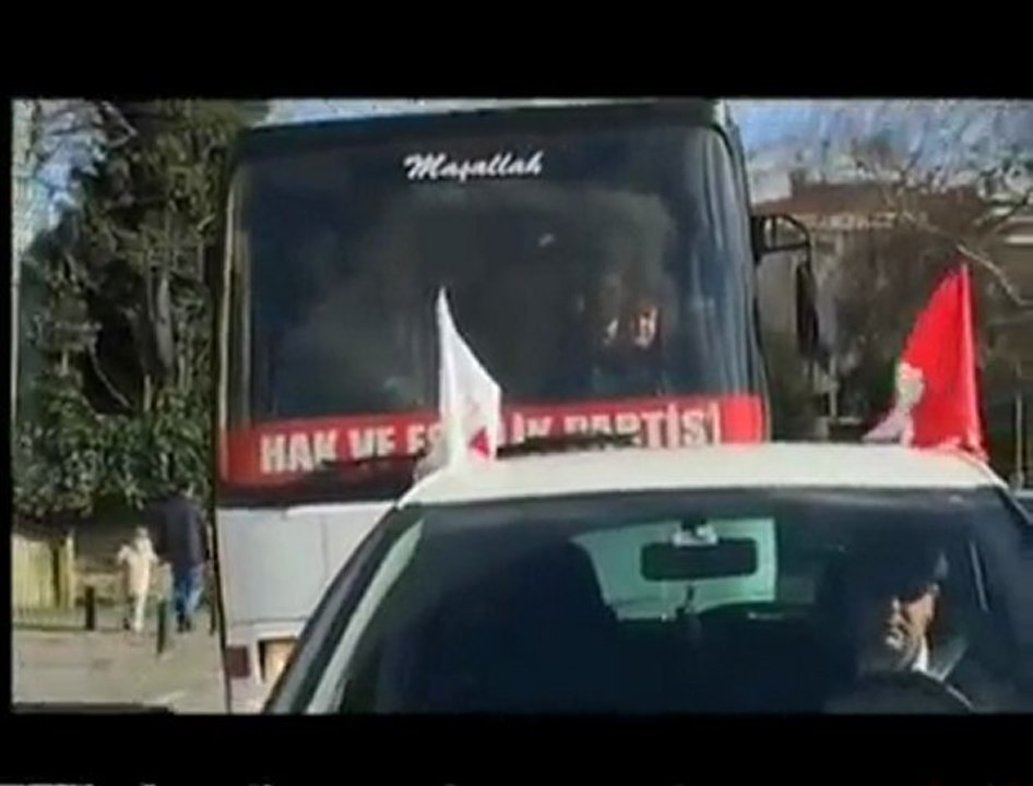 HEPAR SEÇİM KONVOYU BAGDAT CADDESİ KADIKÖY 10 NİSAN 2011