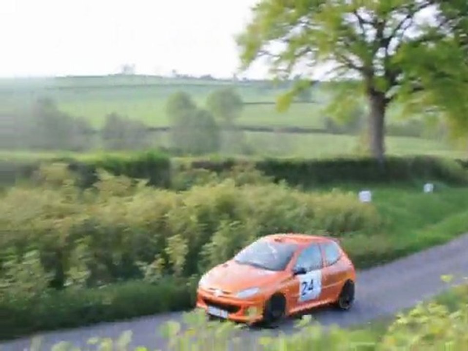 2ème rallye des Gueules Noires (du Bassin minier) Christophe Vaison l'emporte