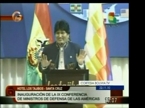 Evo Morales acusa a Estados Unidos de conspirar para derroca