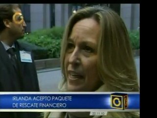 Gobierno Irlandés acepta y aprueba rescate económico por par