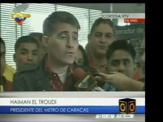 Metro de Caracas en Los Teques fue restablecido. Aún se suep