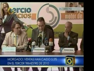 Consecomercio expone sus cifras del último trimestre del año