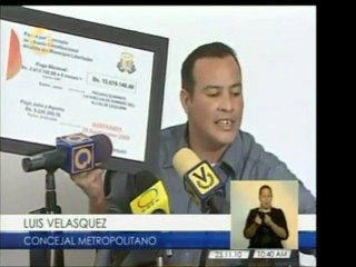 La Alcaldía Mayor denuncia retiro de pagos por parte de Muni