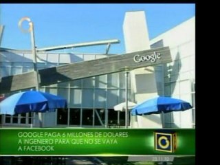 La compañía Google pagó seis millones de dólares a uno de su