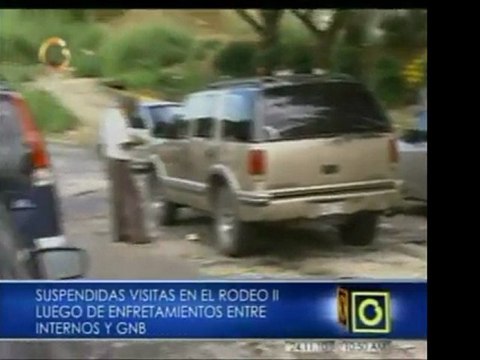 Las visitas de familiares en El Rodeo II fueron suspendidas