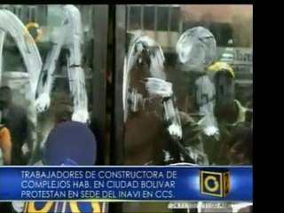 Trabajadores de la construcción de proyectos del gobierno en