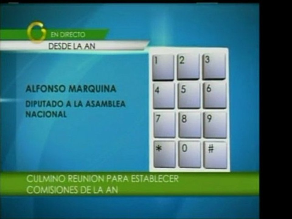 Alfonso Marquina, dip. por la MUD a la AN, declara luego de