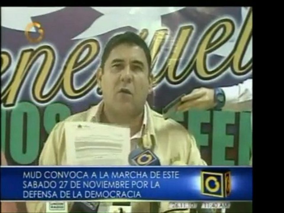 Mesa de la Unidad Democrática habla sobre más detalles de la