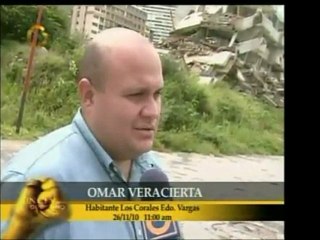 Plomovisión vistia Los Corales, donde hace un año se implosi