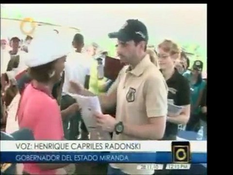 En Gob. de Miranda, Enrique Capriles Radonsky, habla a la po