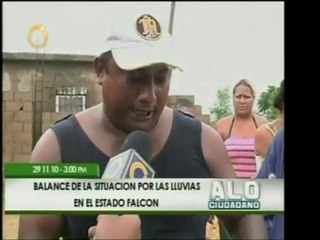Brisas de Paraguaná, en el edo. Falcón, sufre grandemente a