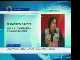 Min. Garcés insta a desplazarse lo estrictamente necesario,