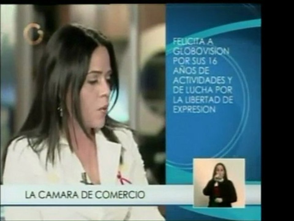 La Cámara de Comercio, industria y Servicios felicita a Glob