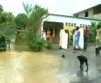 Las lluvias mantienen a poblados de Miranda bajo las aguas