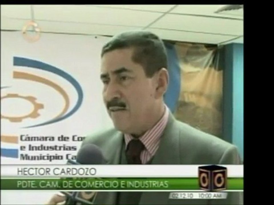 Cámara de Comercio e Industrias del Mun. Caroní afirma que h