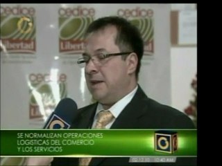Pdte. de la cámara de Comercio de Caracas informa que las ví
