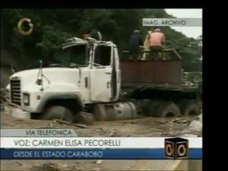 La carretera Valencia - Puerto Cabello sigue cerrada. Sólo p