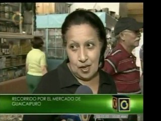 Entrevista con los compradores del Mercado de Guaicaipuro re