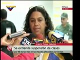 Anuncian suspensión de clases por 48 horas más