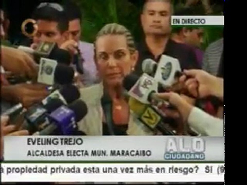 Eveling Trejo de Rosales fue proclamada alcaldesa de Maracai