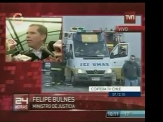 Un penal al Sur de Santiago de Chile se incendió matando a 8