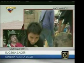 Ministra de Salud revisa y avala las condiciones de salud de