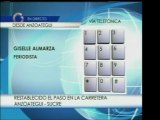 La carretera Anzoátegui - Sucre nuevamente tiene tránsito li