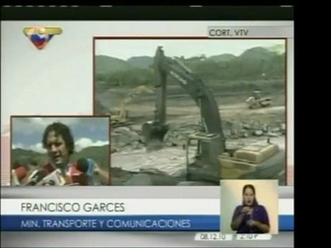 Min. de Transporte y Comunicaciones Francisco Garcés hace un