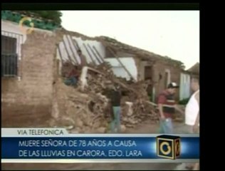 Anoche falleció una sra. de 78 años de edad en Carora, edo.