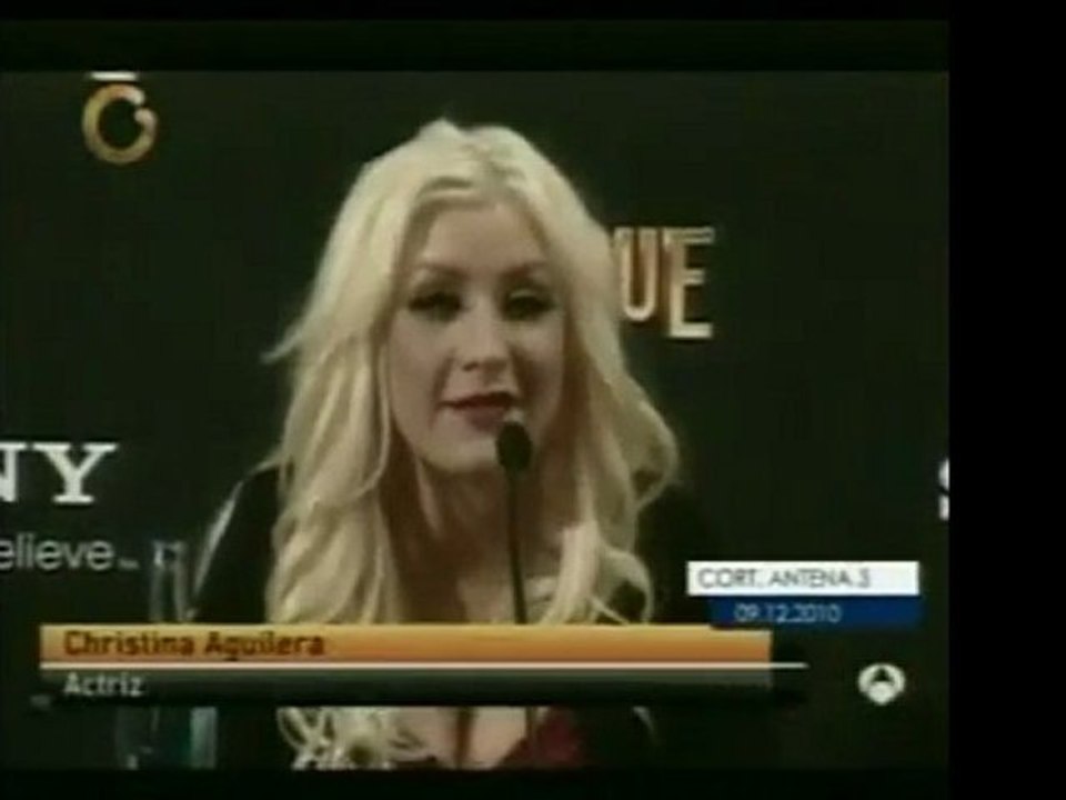 Cher y Cristina Aguilera presentan la película "Burlesque".