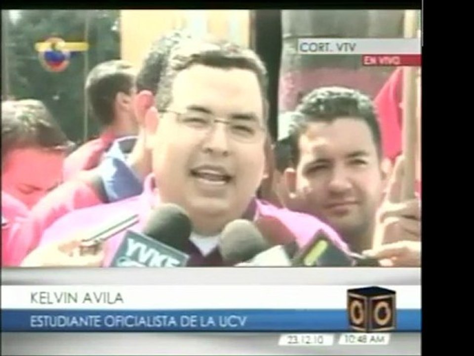 Estudiantes, profesores y trabajadores de universidades pro-