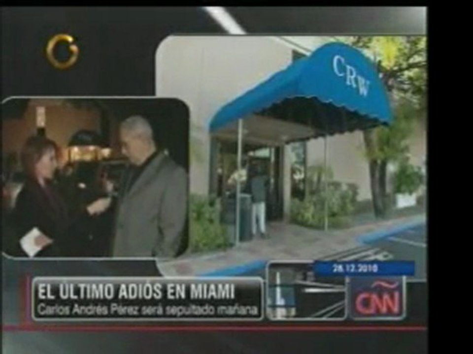 Familiares, amigos y compañeros del ex presidente Carlos And