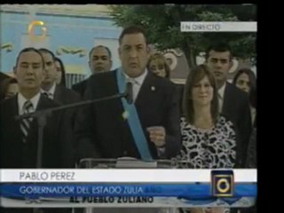 El gobernador del Zulia ofreció un balance de su gestión en