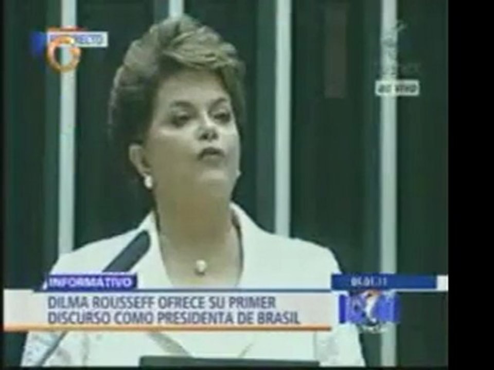 Dilma Rousseff asume la presidencia de Brasil y se convierte
