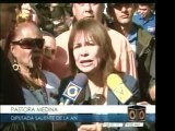 Pastora Medina, diputada saliente de la AN, declara desde lo