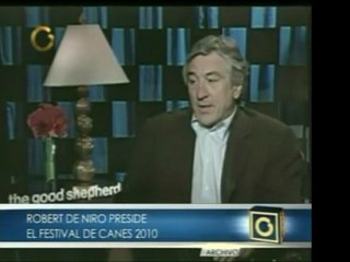 El actor estadounidense Robert De Niro será presidente de lo