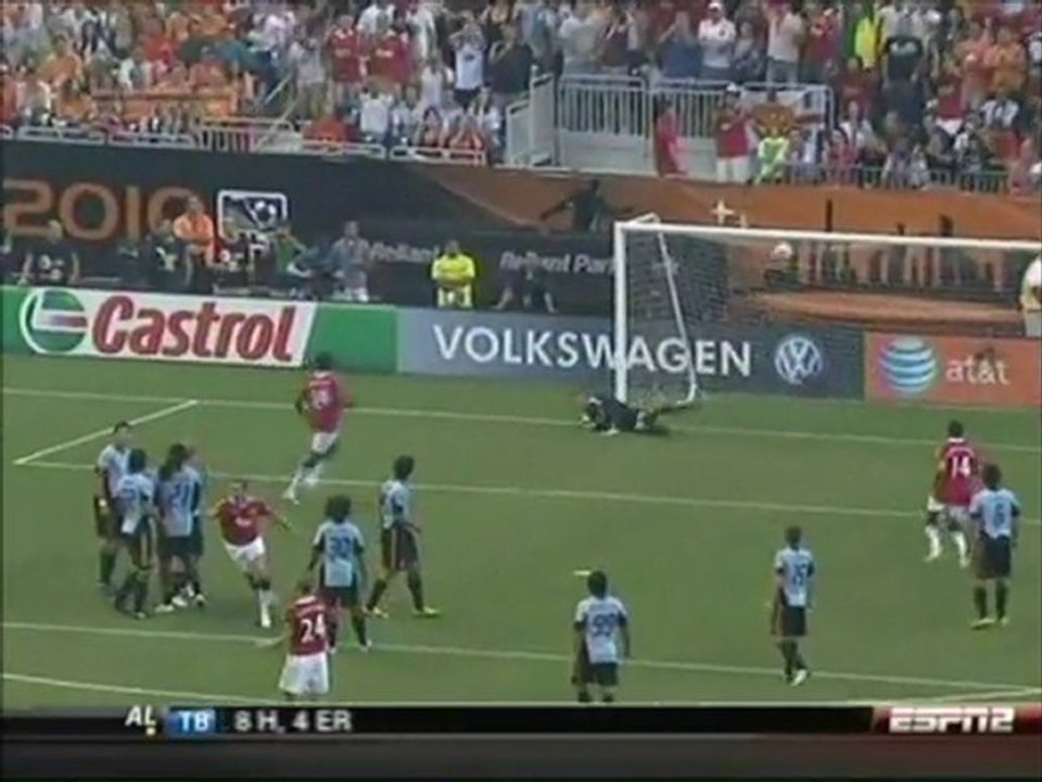 MLS All Stars vsl Manchester United gol del Chicharito 2010