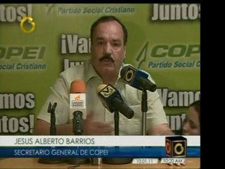 Copei introducirá un documento ante la Org. Demócrata Cristi