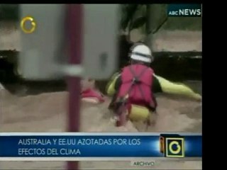 Australia sufre por graves y extensas inundaciones mientras