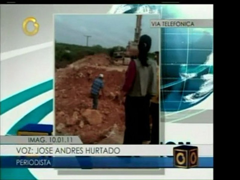 El puente Yuma en la carretera Morón - Coro colapsó el viern