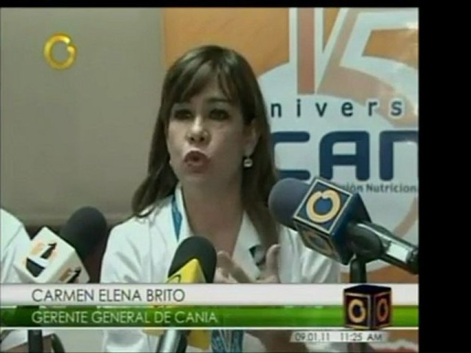 Autoridades del Centro de Alimentación Nutricional Infantil,