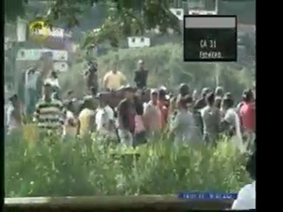 Damnificados trataron de trancar la autopista Caracas-Guaren