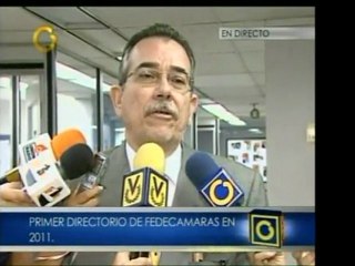 Fedecámaras realiza su primer directorio del año 2011 con un