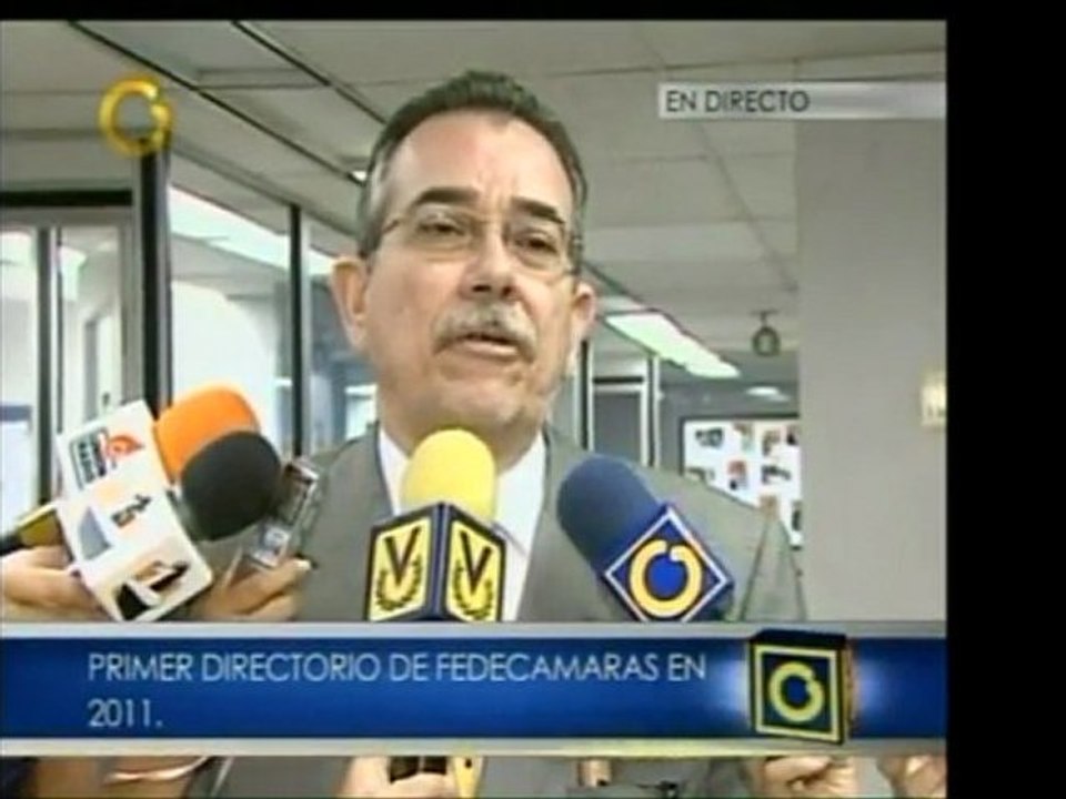 Fedecámaras realiza su primer directorio del año 2011 con un