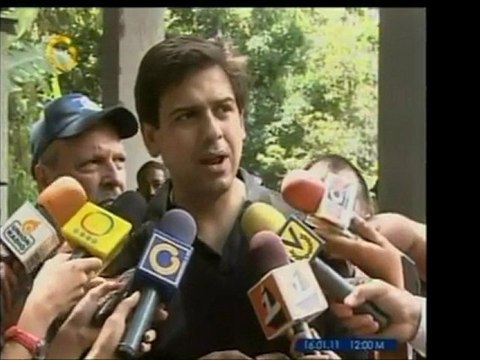 Ministro de Interior y Justicia, Tareck El Aissami, presenta