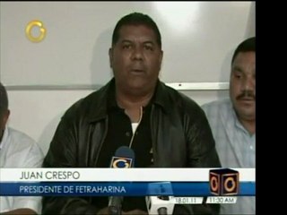 Más de 15 mil trabajadores del sector de la harina esperan p