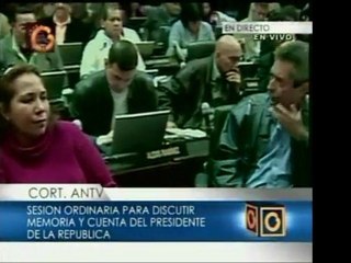Diputada Iris Varela concluye su intervención en la AN con u