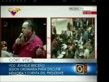 Dip. Diosdado Cabello expone un cheque que PDVSA habría entr