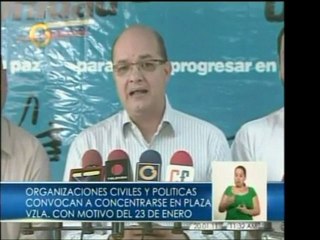 El 23 de enero habrá una concentración en Plaza Venezuela. I